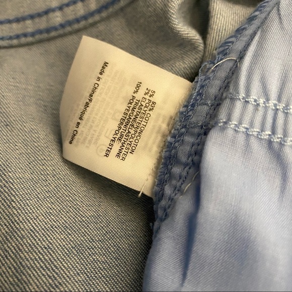 Tory Burch || Jodie Jeans in Rinse Wash Ric Rac Knit Trim 25 - Picture 9 of 10